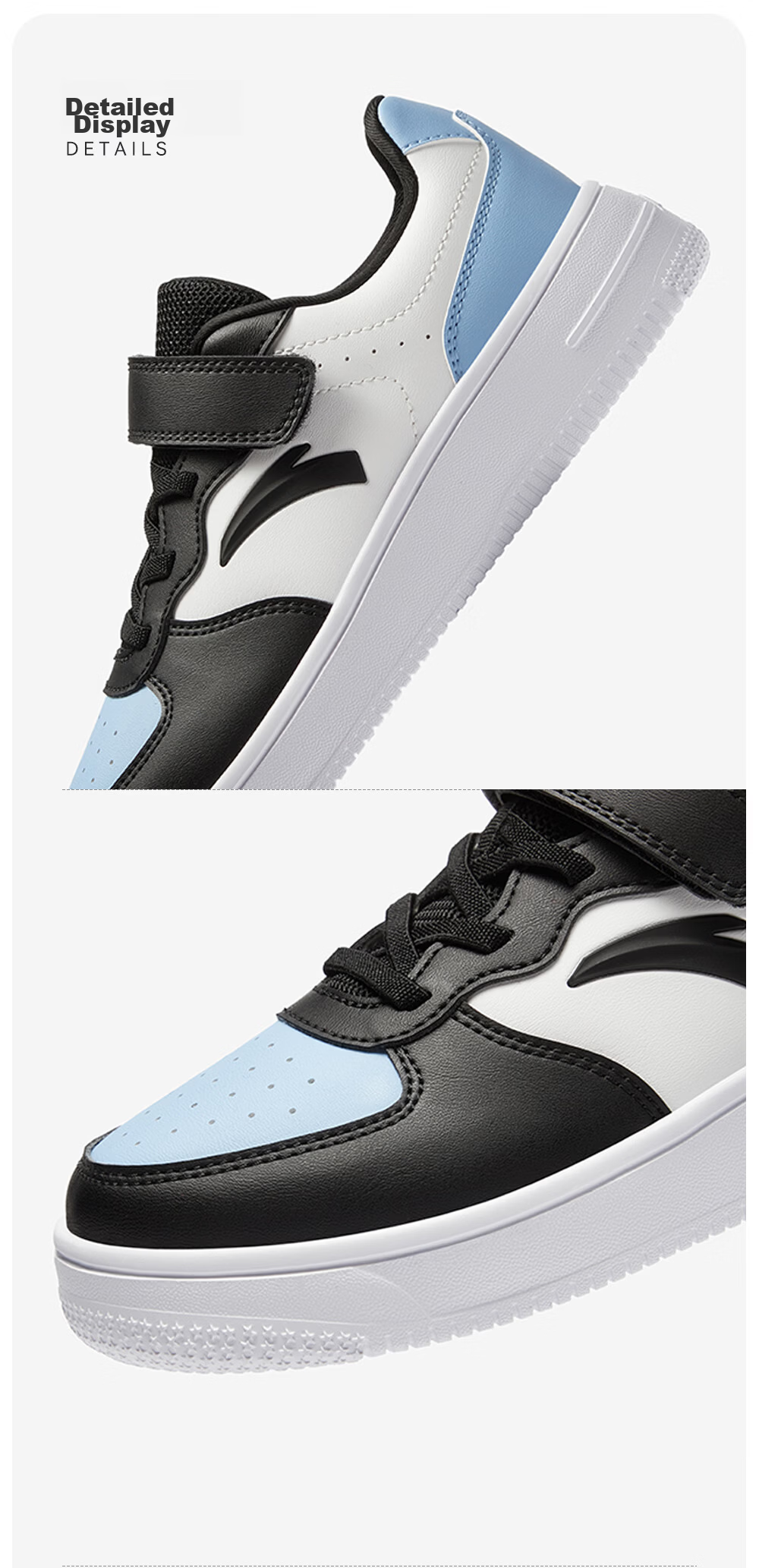 Anta Kids Girls Sports Shoes Big Kids 2026 Spring Campus White Casual Sneakers A22618076 27